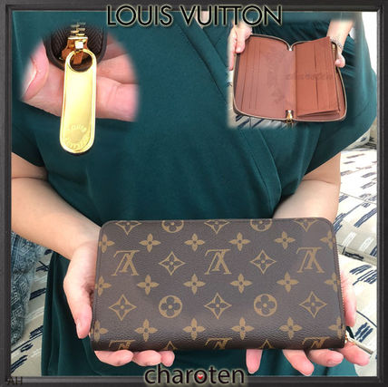Louis Vuitton MONOGRAM 2018 SS Monogram Unisex Canvas Long Wallet Long Wallets 