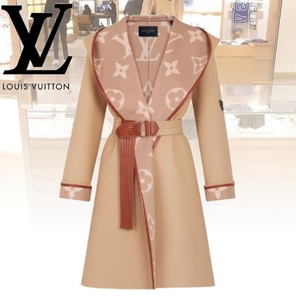 Louis Vuitton 2019 20AW Hooded Wrap Coat 1A68CL 