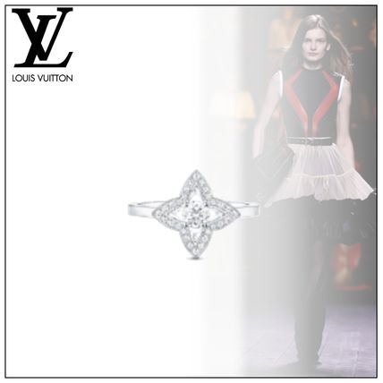 Louis Vuitton Les Ardentes Ring White Gold And Diamonds Q9K76Z 