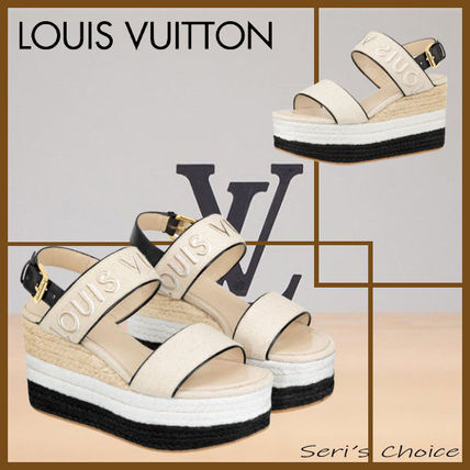 Louis Vuitton 2020 SS Platform Casual Style Street Style Elegant Style Logo 
