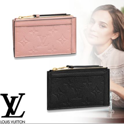 Louis Vuitton MONOGRAM EMPREINTE 2020 SS Zipped Card Holder M67853 M68339 