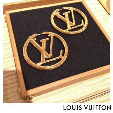 Louis Vuitton LOUISE 2019 20AW Louise Hoop Earrings M64288 
