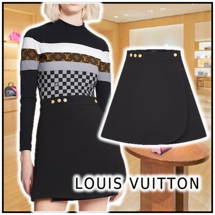 Louis Vuitton 2020 21AW A Line Mini Wrap Skirt 1A82RC 