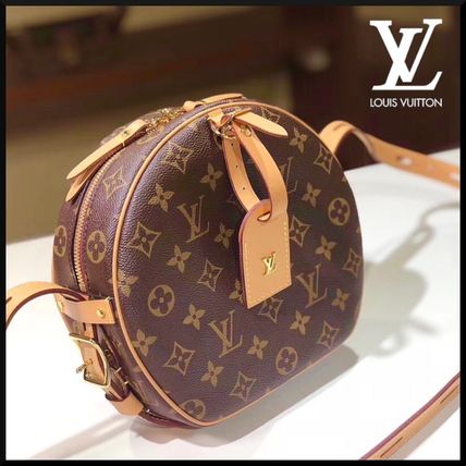 Louis Vuitton PETITE BOITE CHAPEAU 2020 SS Monogram Leather Elegant Style Crossbody Shoulder Bags M52294 
