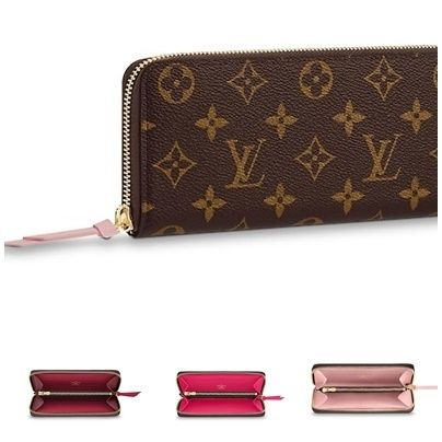 Louis Vuitton CLEMENCE Long Wallets 