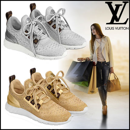 Louis Vuitton 2019 20AW Monogram Rubber Sole Casual Style Unisex Street Style 1A577Z