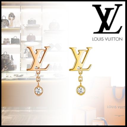 Louis Vuitton Idylle Blossom Lv Ear Stud Yellow Gold And Diamond