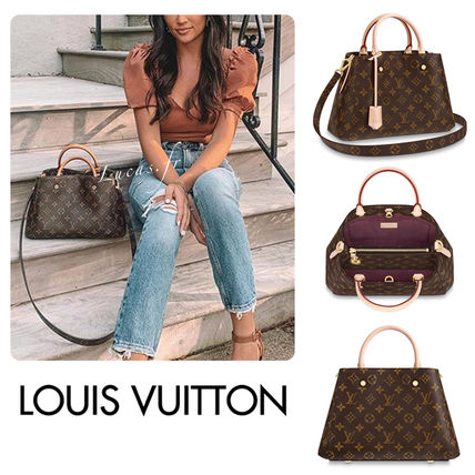 Louis Vuitton MONOGRAM Monogram Casual Style 2WAY Leather Elegant Style Crossbody 
