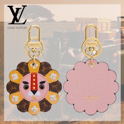 Louis Vuitton Fun Face Lion Bag Charm And Key Holder M68475 