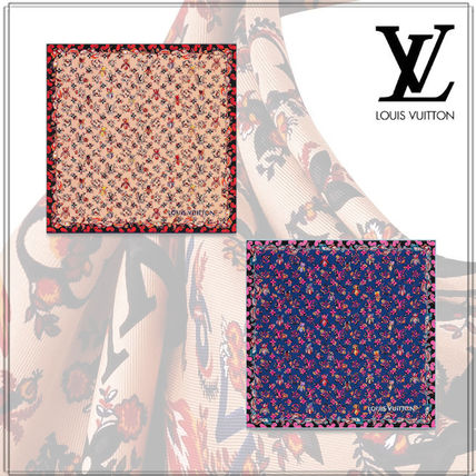 Louis Vuitton 2020 21AW Monogram Casual Style Silk Party Style Office Style Logo M76421 M76419 