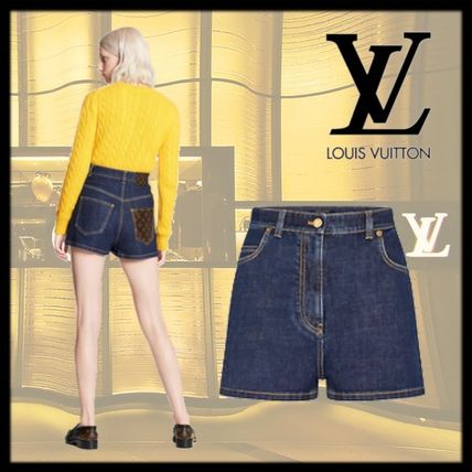 Louis Vuitton 2020 21AW Short Monogram Jeans 1A83VK 