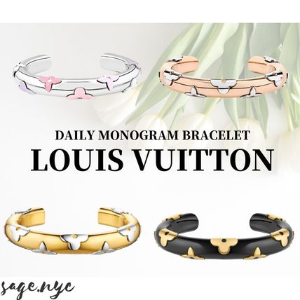 Louis Vuitton MONOGRAM Bangles Casual Style Flower Party Style Elegant Style 