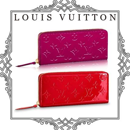 Louis Vuitton MONOGRAM VERNIS Clemence Wallet M90921 M90972 