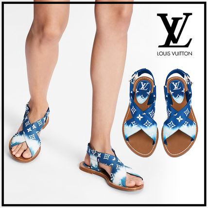Louis Vuitton Lv Escale Palma Flat Sandal
