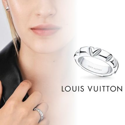 Louis Vuitton 2020 21AW Lv Volt Multi Ring White Gold Q9O63A 