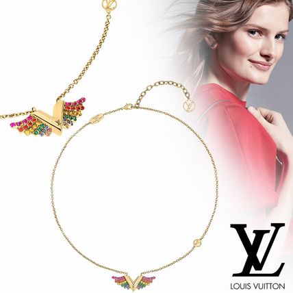 Louis Vuitton V Chain Party Style With Jewels Elegant Style Co ord M69617 