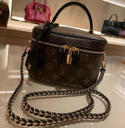 Louis Vuitton MONOGRAM 2020 SS Monogram Vanity Bags 2WAY Bi color Elegant Style Crossbody M45165 
