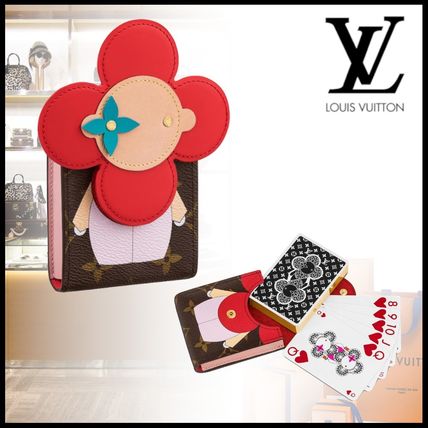 Louis Vuitton MONOGRAM Vivienne Playing Cards And Pouch GI0446 