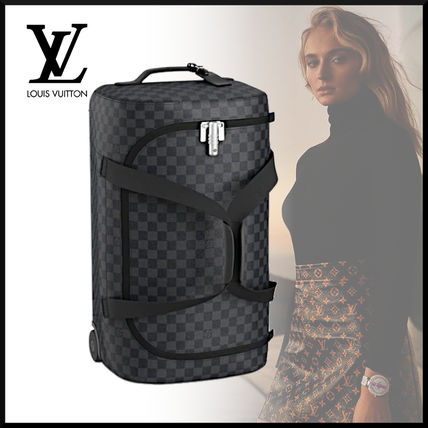 Louis Vuitton DAMIER GRAPHITE 2020 SS Horizon Soft Duffle 55 N40173 