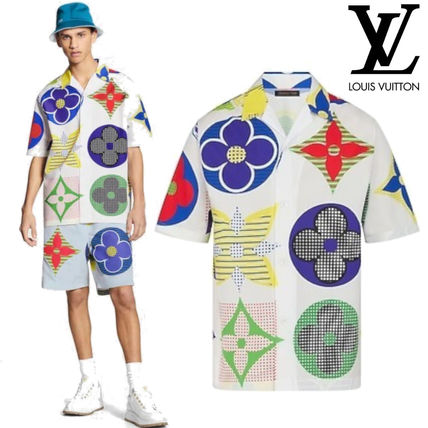 Louis Vuitton MONOGRAM 2020 SS Multicoloured Monogram Hawaiian Fit Shirt 1A7XAN 