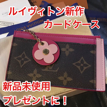 Louis Vuitton Monogram Blended Fabrics Leather Small Wallet Logo M67494 