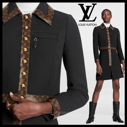 Louis Vuitton MONOGRAM 2020 21AW Short Monogram Casual Style Unisex Wool Blended Fabrics 1A82Z6 