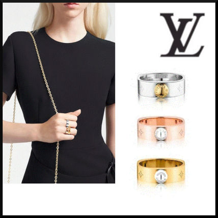 Louis Vuitton 2020 SS Nanogram Ring M00210 M00213 M00217 