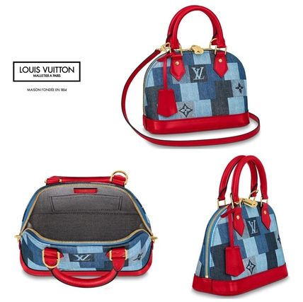 Louis Vuitton 2020 SS Casual Style Denim Blended Fabrics Crossbody Formal Style 