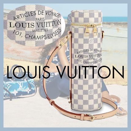 Louis Vuitton DAMIER AZUR 2020 SS Bottle Holder GI0373 
