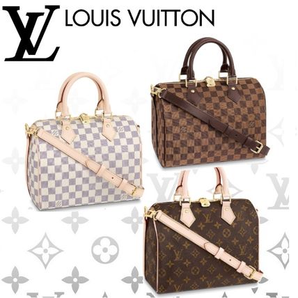Louis Vuitton SPEEDY 2020 SS Monogram Casual Style Elegant Style Crossbody Logo M41113 N41368 N41374 