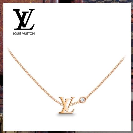 Louis Vuitton Idylle Blossom Lv Pendant Pink Gold And Diamond Q93655 