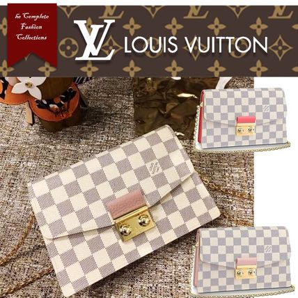 Louis Vuitton 2020 21AW Canvas Leather Logo Long Wallets N60358 N60357 