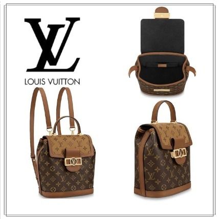Louis Vuitton 2020 SS Monogram Elegant Style Logo Backpacks 