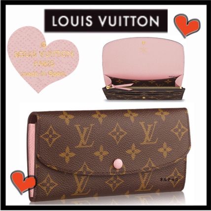 Louis Vuitton MONOGRAM 2016 SS Canvas Bi color Folding Wallets 