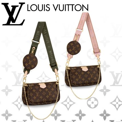 Louis Vuitton Casual Style Leather Party Style Elegant Style Logo M44840 M44813 