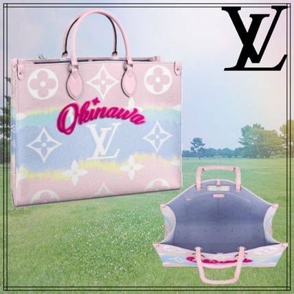 Louis Vuitton MONOGRAM 2020 SS Monogram Casual Style Canvas Street Style A4 Leather M45191 