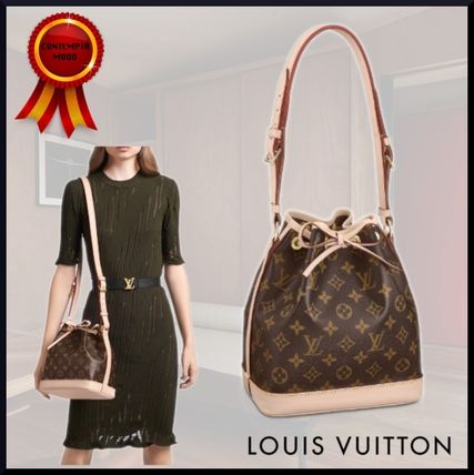 Louis Vuitton NOE 2020 SS Monogram Casual Style Canvas 3WAY Leather Elegant Style 