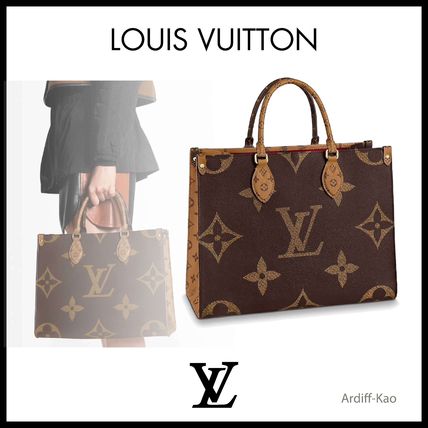 Louis Vuitton MONOGRAM 2020 SS Monogram Casual Style Unisex A4 3WAY Leather Office Style M45321 