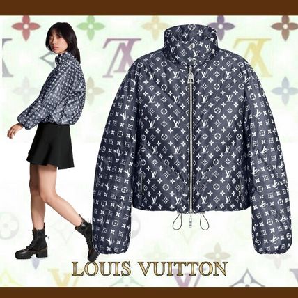 Louis Vuitton 2020 SS Blurry Monogram Down Jacket 1A618E 