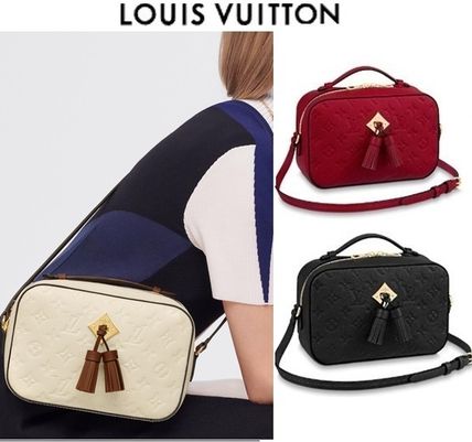 Louis Vuitton 2019 SS Blended Fabrics 2WAY Leather Elegant Style Crossbody 