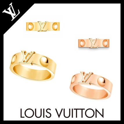 Louis Vuitton 2020 SS Empreinte Ring Yellow Gold Q9K96Y Q9K98Y 