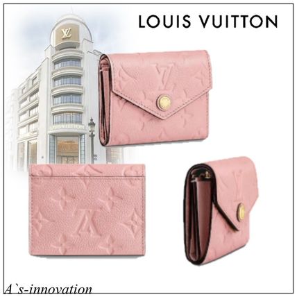 Louis Vuitton ZOE 2019 20AW Monogram Leather Folding Wallet Logo Folding Wallets M62936 