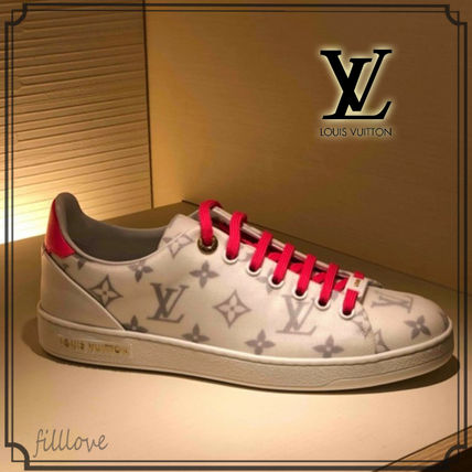 Louis Vuitton 2020 SS Monogram Lace up Casual Style Street Style Office Style 