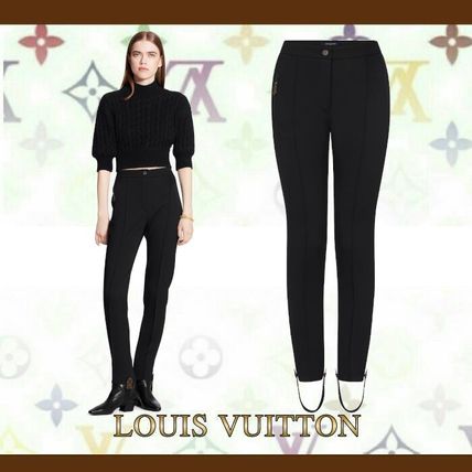 Louis Vuitton 2020 21AW Wool Plain Party Style Elegant Style Pants 1A82HY 1A82HX 1A82HW 1A82HV 1A82HU 1A82HT 