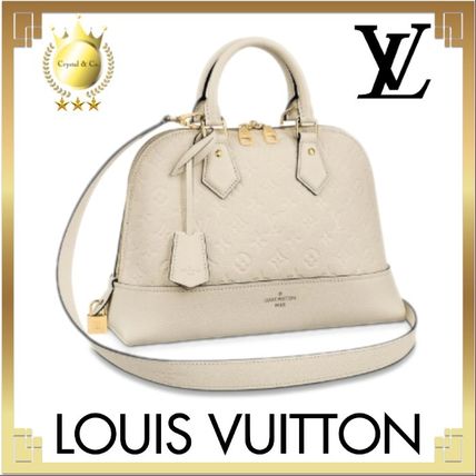 Louis Vuitton ALMA 2020 SS Monogram Casual Style A4 2WAY Leather Office Style 