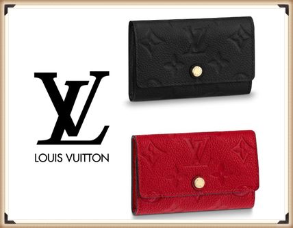 Louis Vuitton MONOGRAM EMPREINTE 6 Key Holder M63708 M64421 