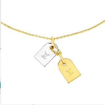 Louis Vuitton 2020 SS Nanogram Necklace M63141 