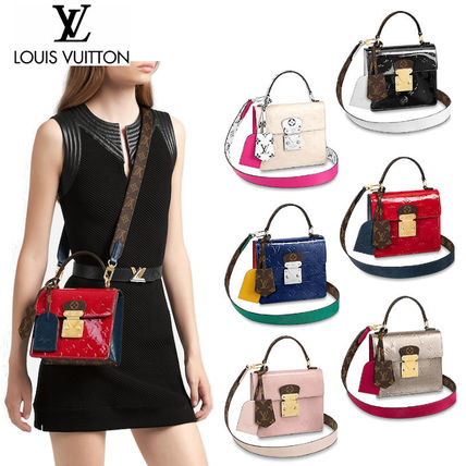 Louis Vuitton MONOGRAM VERNIS 2020 SS Monogram 3WAY Leather Handbags M90514 