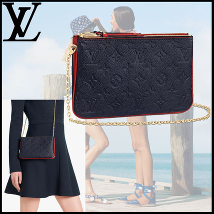 Louis Vuitton MONOGRAM EMPREINTE Monogram 2WAY Bi color Leather Party Style Elegant Style M63916 