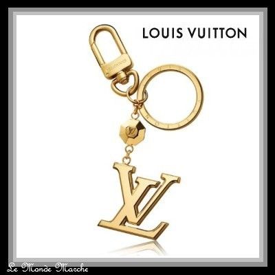 Louis Vuitton 2018 SS Monogram Unisex Chain Logo KeychainsBag Charms 